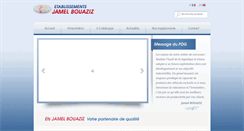 Desktop Screenshot of ets-bouazizjamel.com